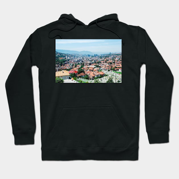 Sarajevo Skyline Hoodie by jojobob